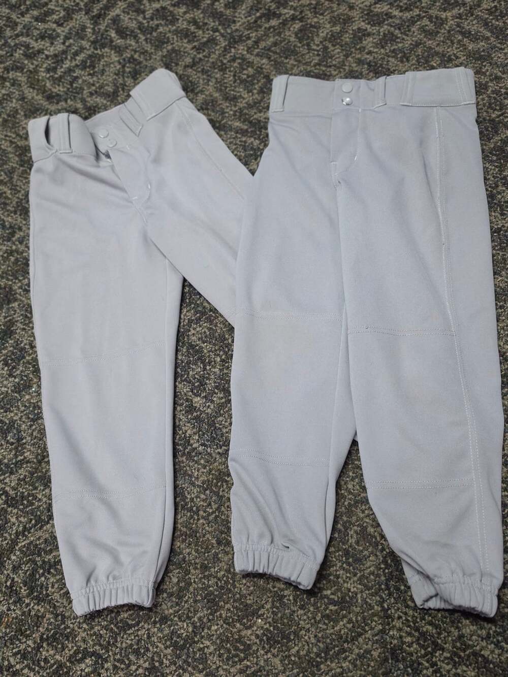 Champro Baseball Pants Youth S Gray Open Bottom